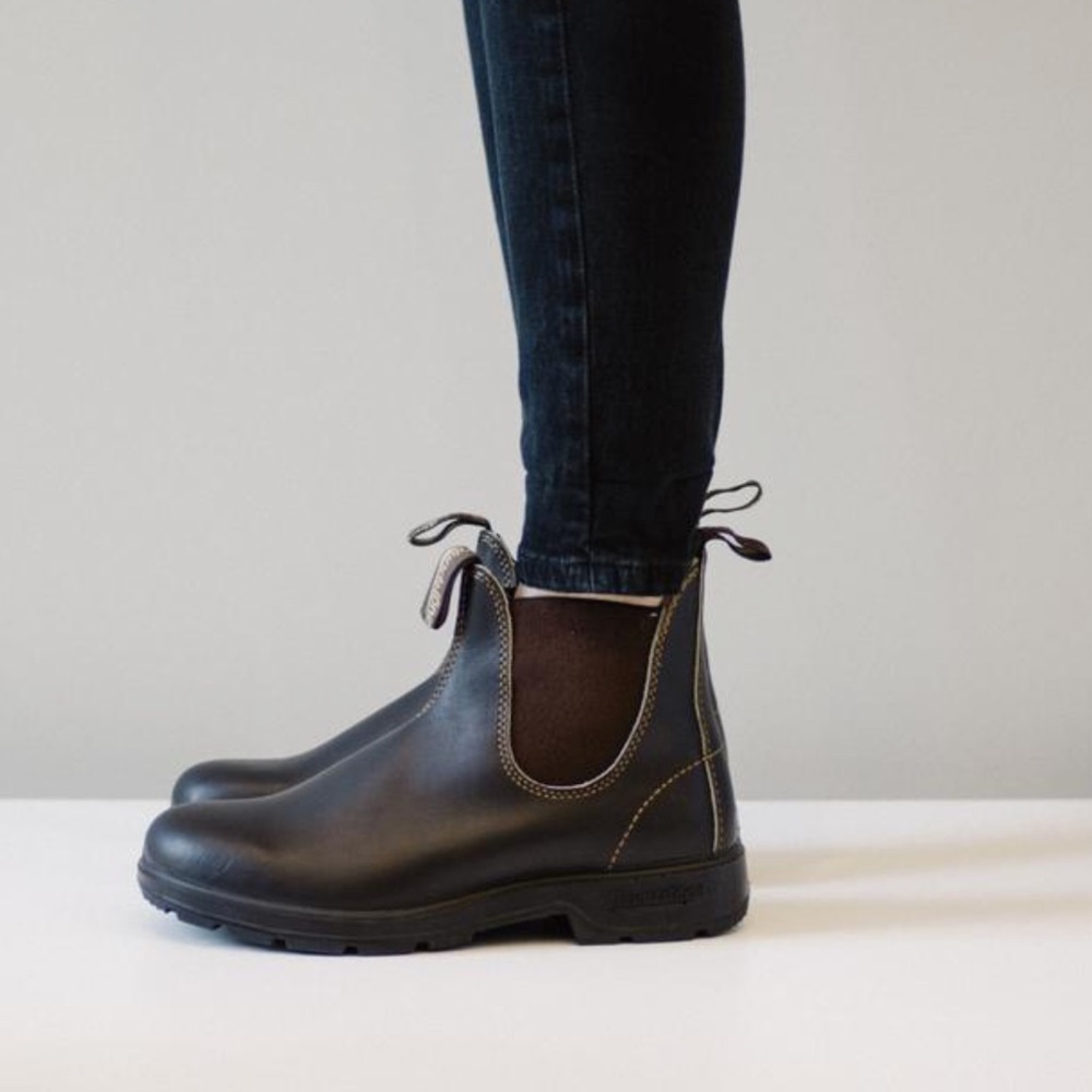 Blundstone Original 500 Boots (Stout brown, US 7)